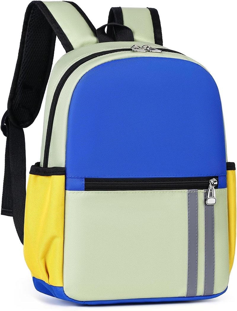 SDFGHG Kids Backpack for Boys Kindergarten School Backpack 14 inch Bookbag for Boys 4-8 - Image 1